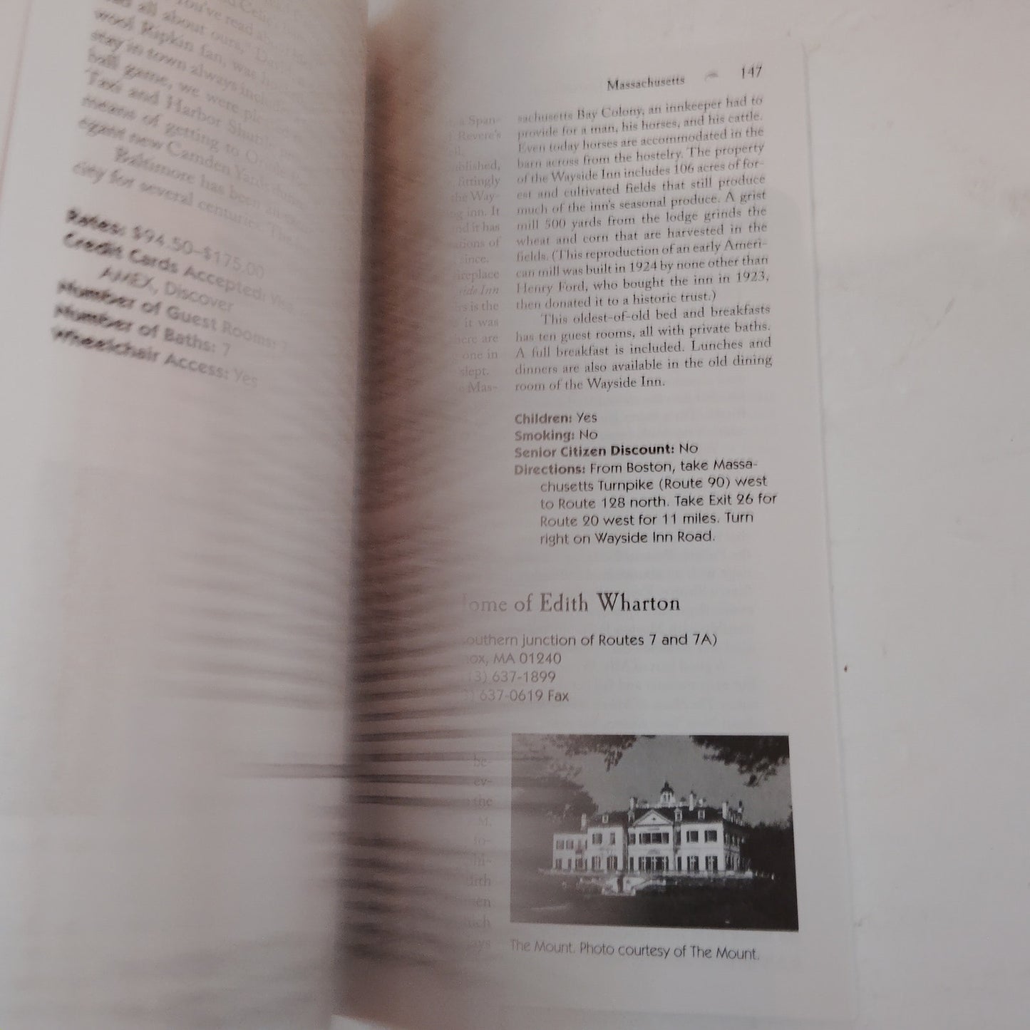 Sleeping With Literary Lions 1997 Paperback LN Booklover’s B&B Guide Travel Inns