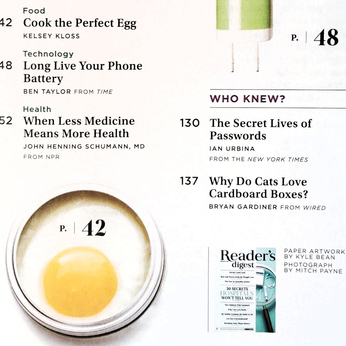 Reader's Digest February 2016 Back Issue Vol 187 No 1117 Hospital Secrets