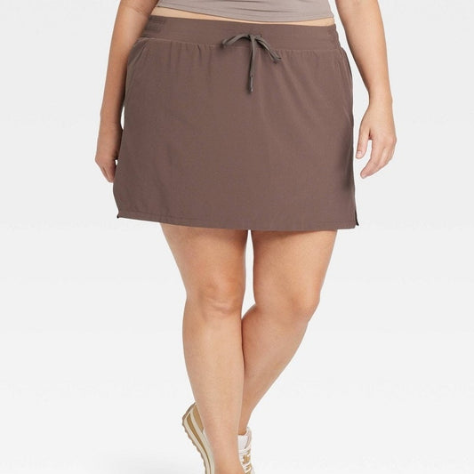 All in Motion Women’s Woven Skort Espresso 4X