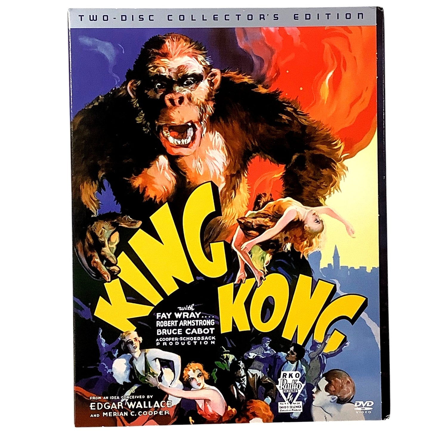 King Kong Gift Box (Tin), 3 Movies with Many Extra Memorabilia Items, 2005, NIB