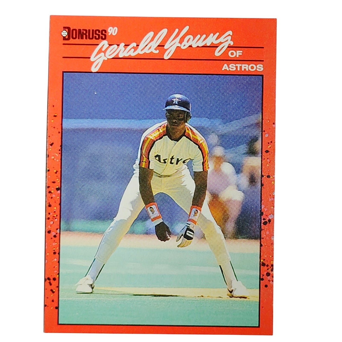 1990 Donruss #325 Gerald Young Houston Astros Outfielder - VG/EX