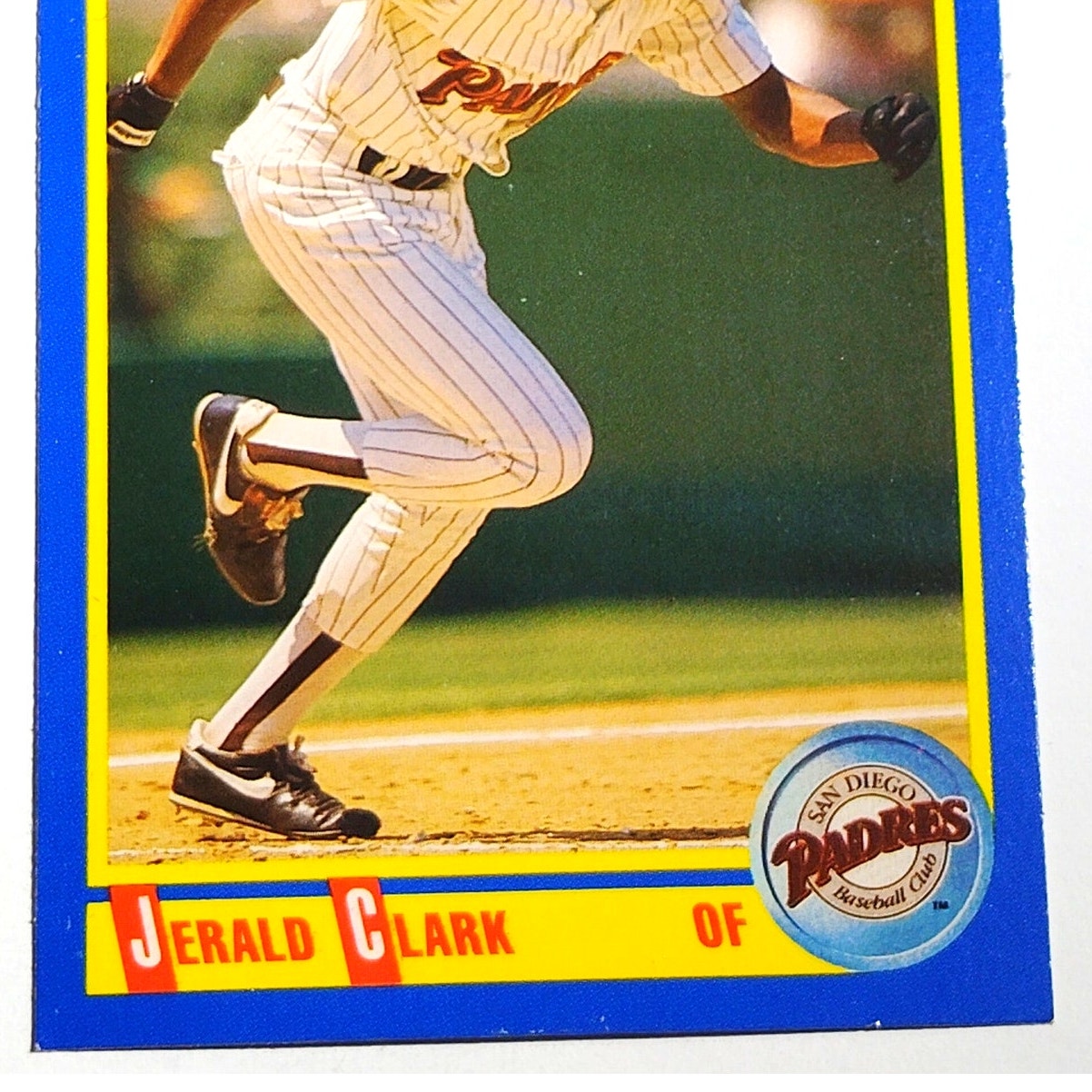 1990 Score Jerald Clark RC #660 San Diego Padres Outfielder Rookie Baseball EX