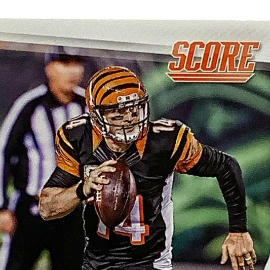 Andy Dalton, Cincinnati Bengals, NFL, Panini Score 2016, Card 64, EX/NM