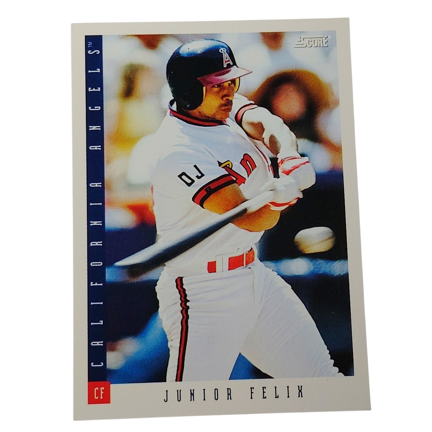 1993 Score Junior Felix #425 California Angels OF MLB Baseball Card NM
