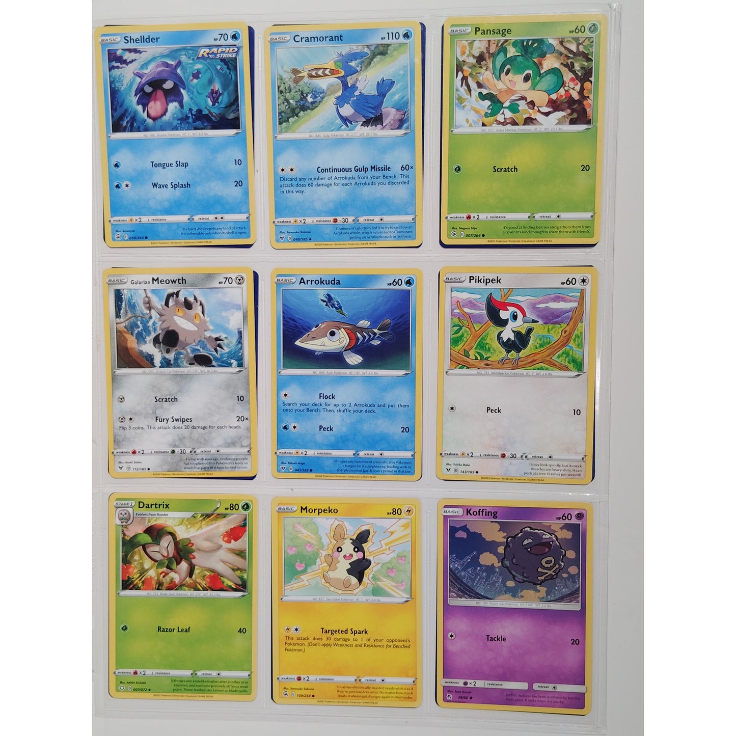 18 Random Pokémon Cards Pictured, Actual Photos Provided