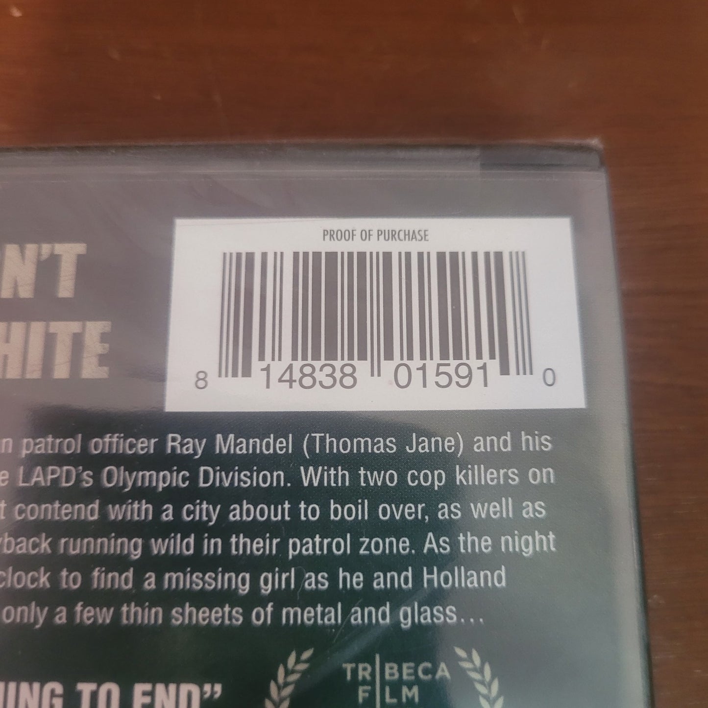 Crown Vic DVD 2019 Police Drama Crime Thriller Patrol Night Shift