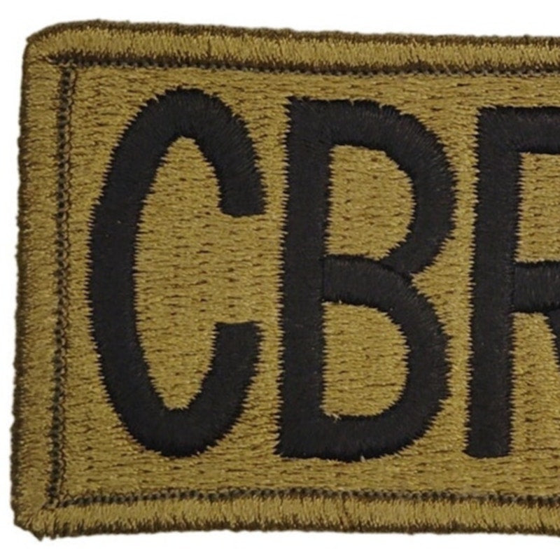 Army CBRN (Chemical, Biological, Radiological, and Nuclear) Patch, OCP Hook Back