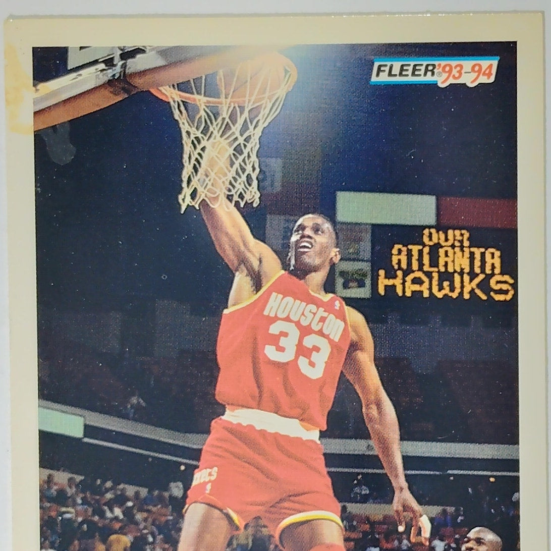 1993-94 Fleer Otis Thorpe #81 Houston Rockets Power Forward NBA Card