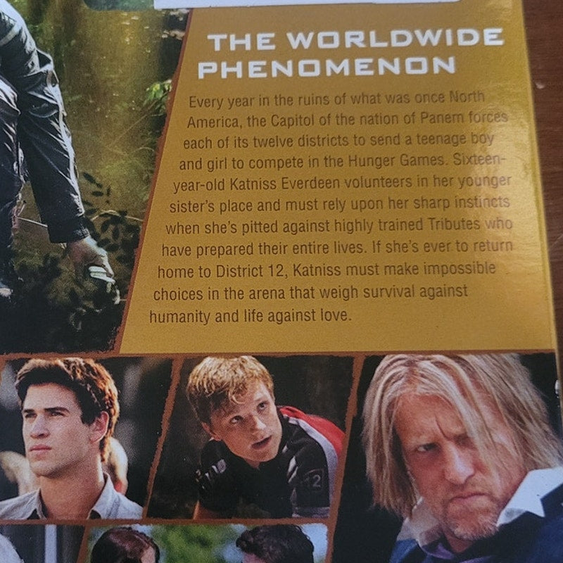 The Hunger Games DVD 2012 Action Adventure Dystopian Thriller, Jennifer Lawrence