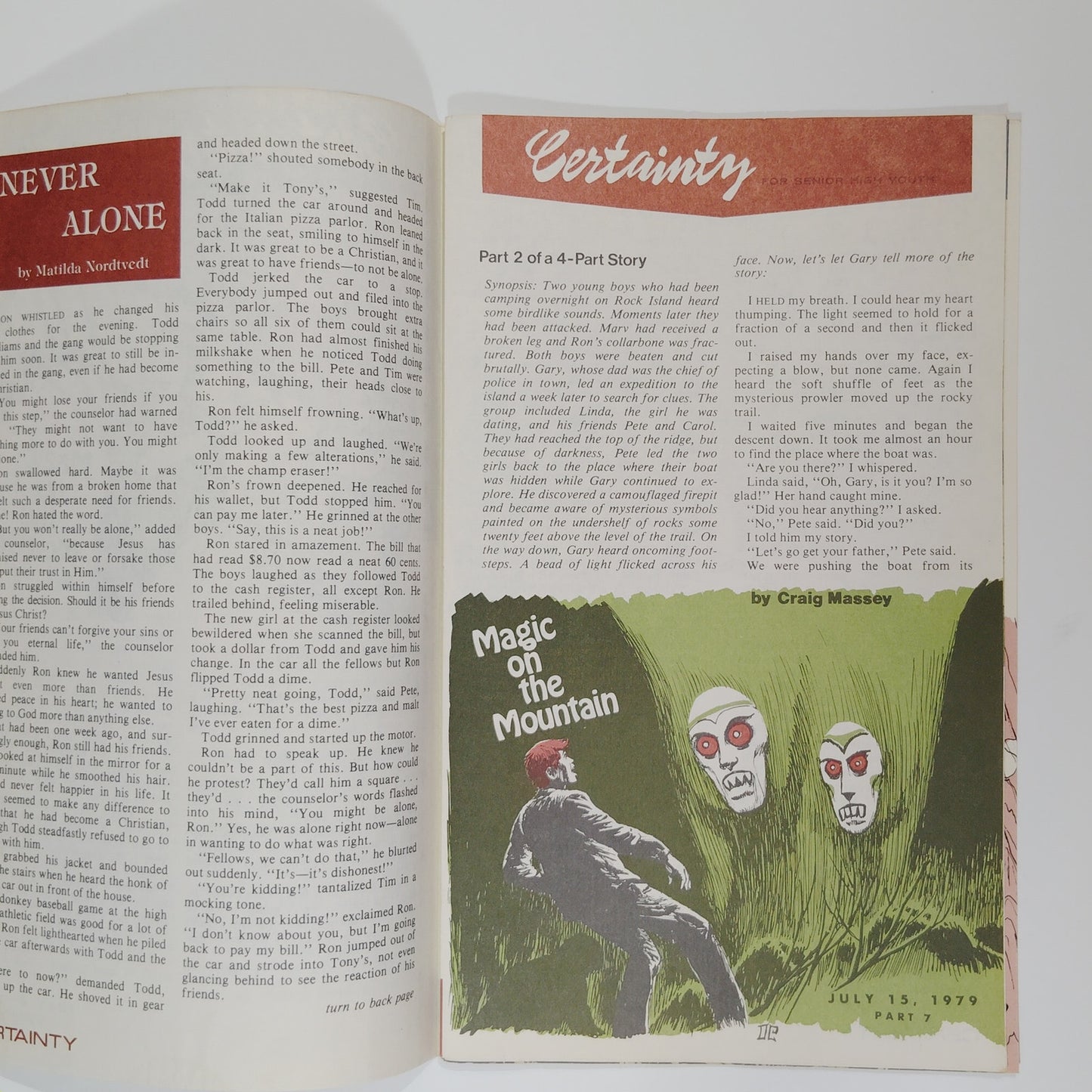 Conquest Summer 1979, Parts 5–11 of 13-Part Weekly Christian Publication, 28 Pg
