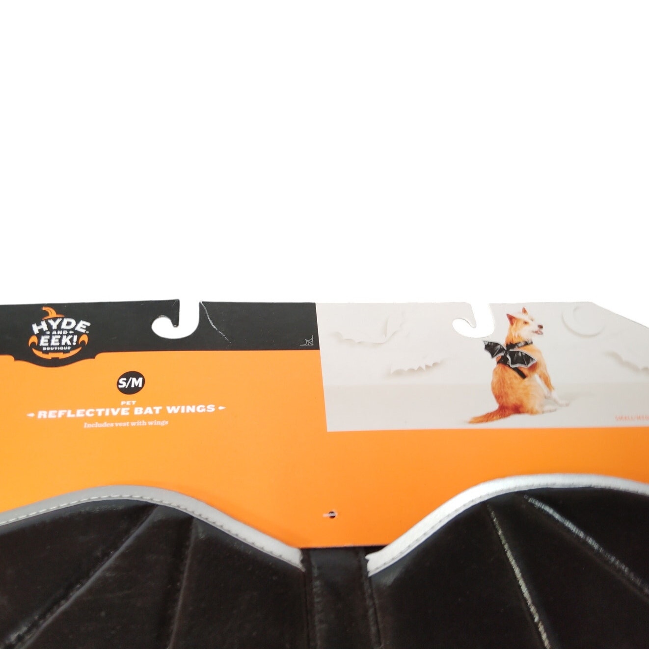 Reflective Halloween Bat Wings Rider Dog Costume - S/M - Hyde & EEK! Boutique