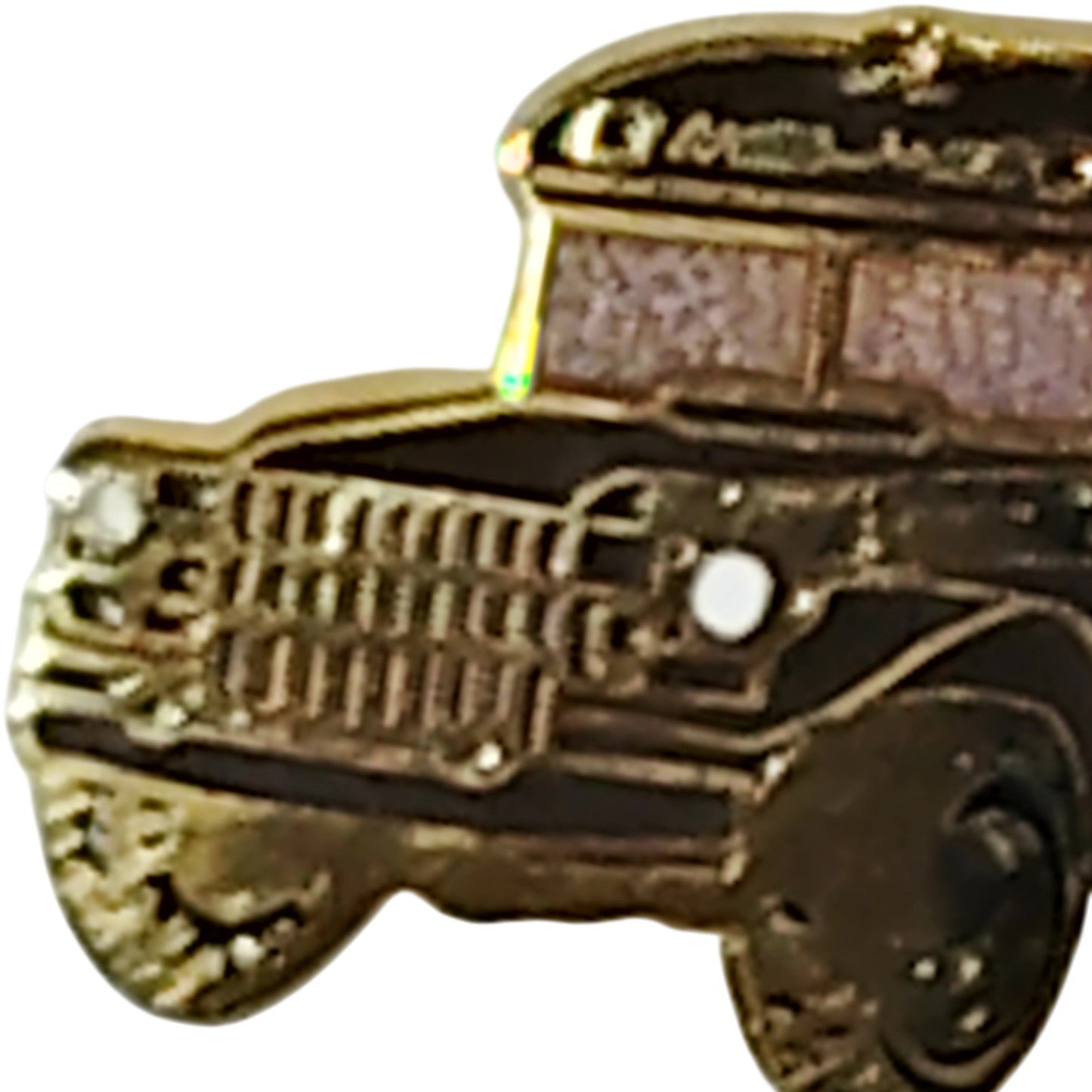 Front Line Military Ambulance Hat Lapel Brooch Collector's Pin - 1-1/4"W x 3/4"H