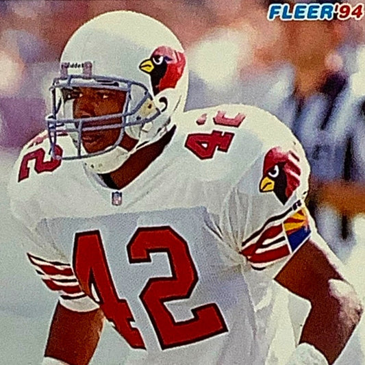 John Booty, Arizona Cardinals, NFL Fleer 1994 Card 3, EX/NM