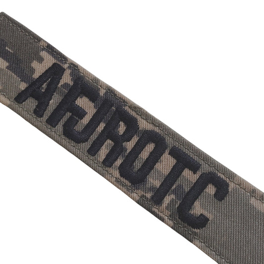 Name Tape “AFJROTC” – OCP MultiCam – Hook Back – 5" × 1" – Novelty Patch