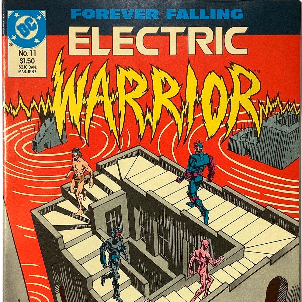 DC Comics, Electric Warrior #11, Ghost of Warriors Past, Mar 1987, VF+ 8.5
