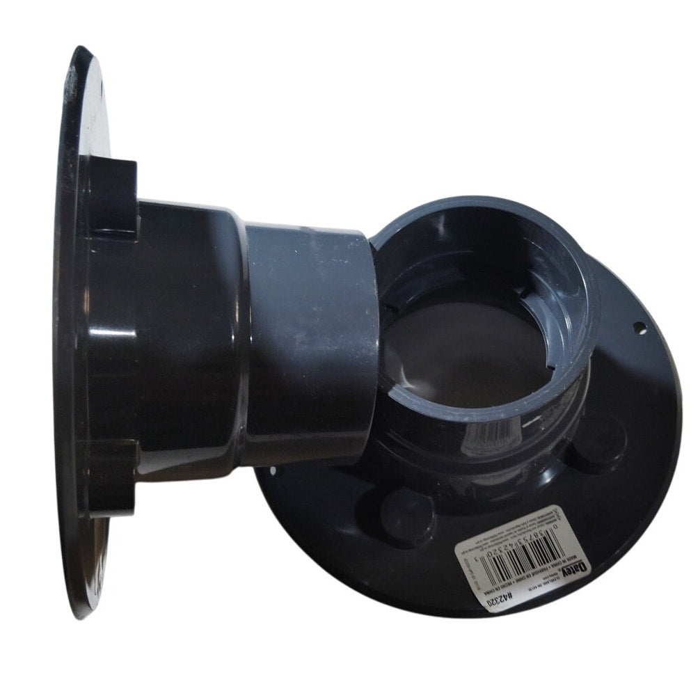 2× Oatey Round Gray PVC Shower Drain – No Hardware/Cover, or Screws