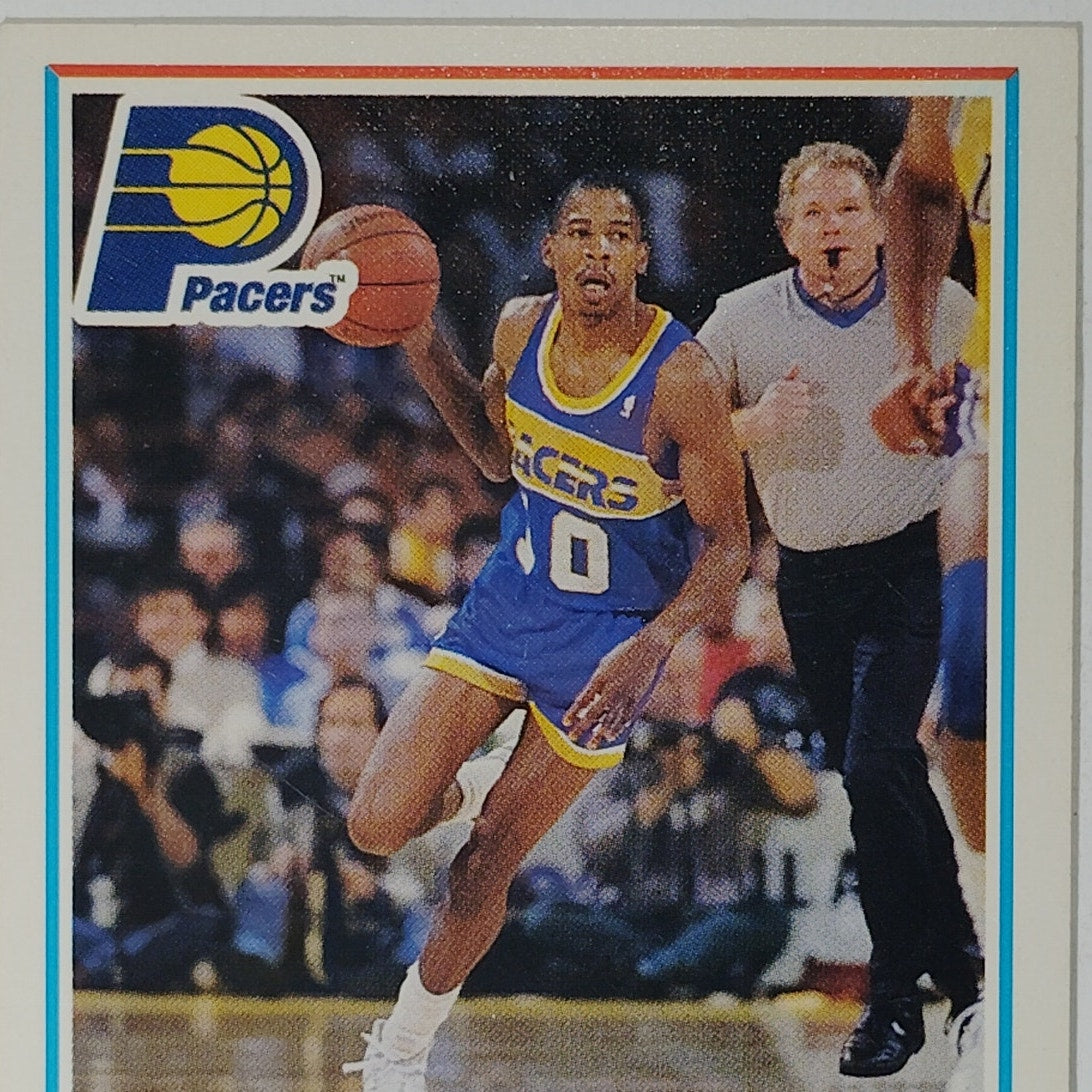 1990 Fleer Vern Fleming #76 – Indiana Pacers – Guard – NBA Card
