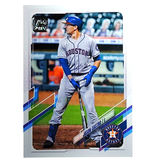 2021 Topps Series 2 #620 Jason Castro Houston Astros Catcher - VG/EX
