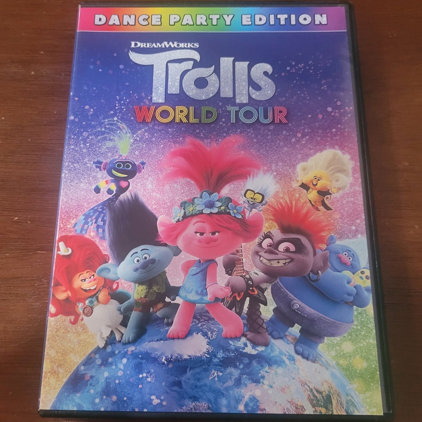 Trolls World Tour DVD 2020 Dance Party Edition Animated Family Musical Comedy