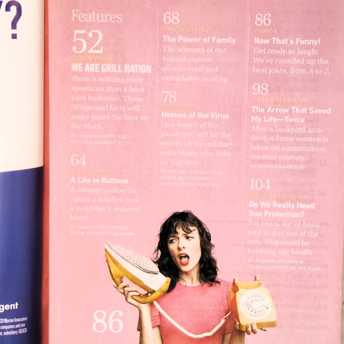 Reader's Digest July/August 2020 Magazine - Fire Up Your Grill, Healthy Home