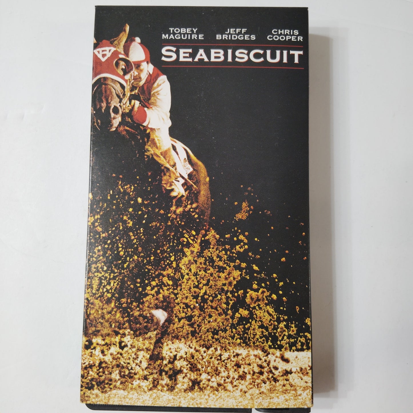 Seabiscuit VHS 2003 Gary Ross Tobey Maguire Jeff Bridges Chris Cooper Drama