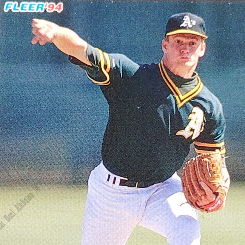 Todd Van Poppel, Oakland Athletics (A's), #275, 1994 Fleer Baseball Card