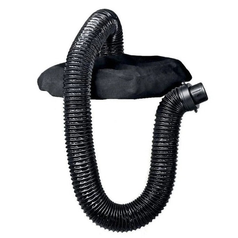 BLACK+DECKER Leaf Collection System BV‑006L 8 ft Hose, Universal Trash Can Cover