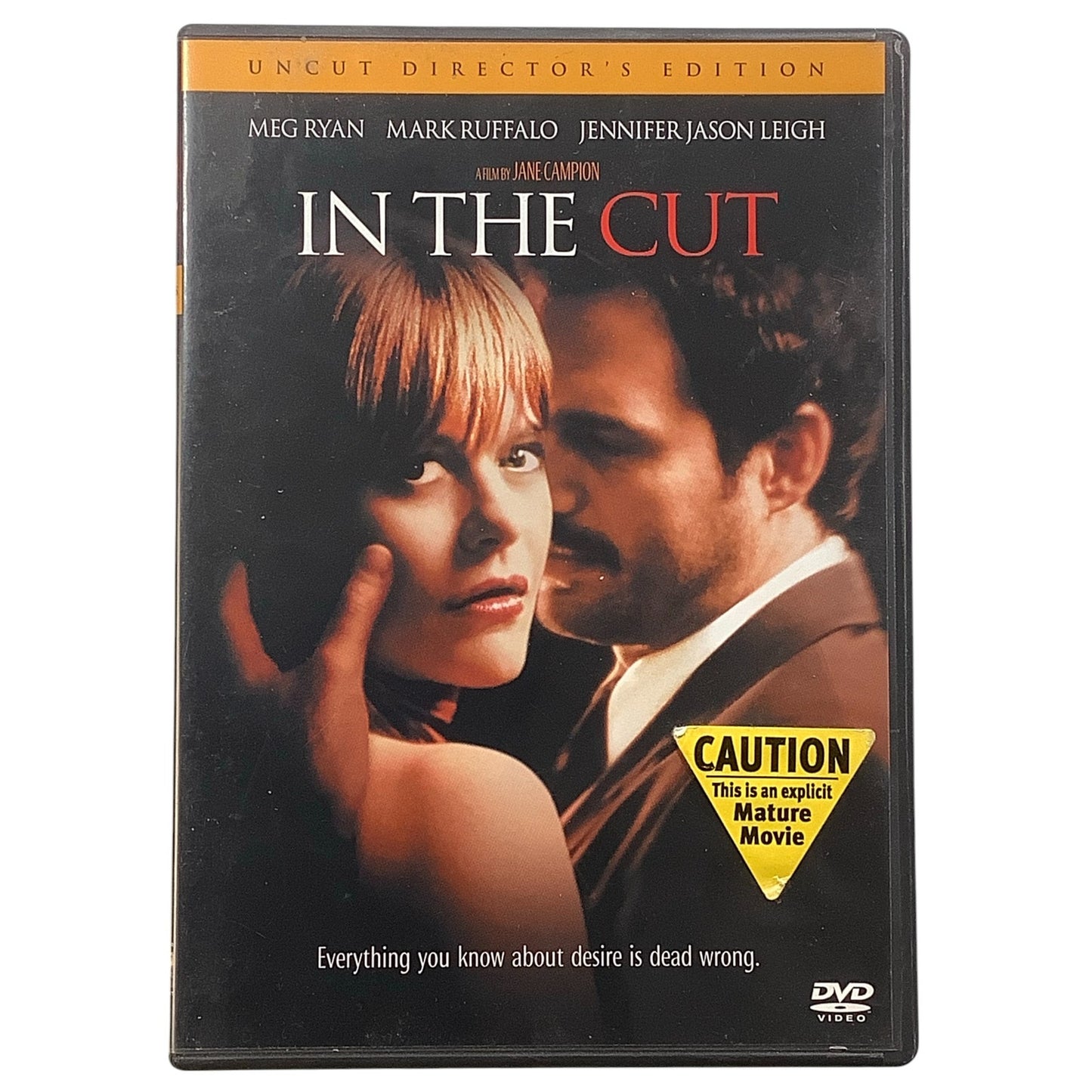 In the Cut (Unrated Director's Cut, 2004, DVD) Sensual Crime Thriller, Meg Ryan