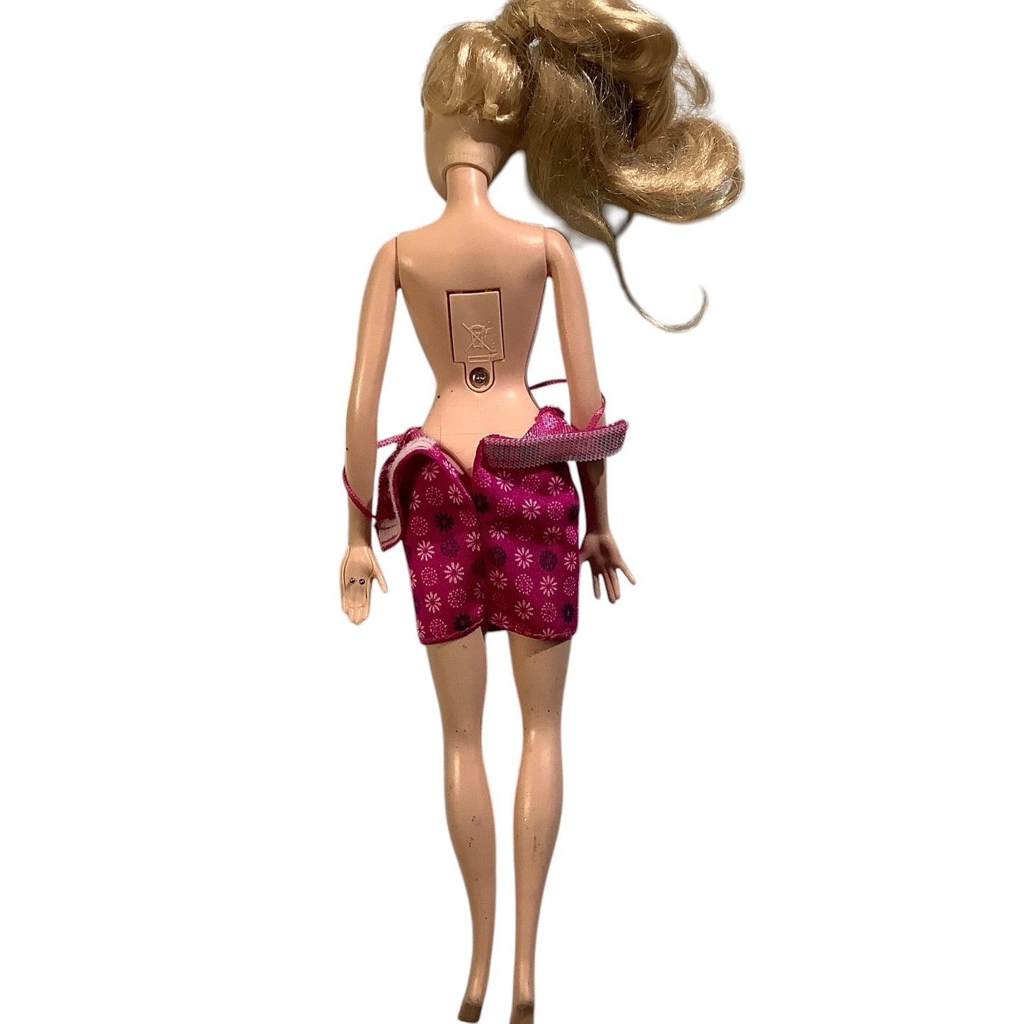 Y2K Era, 11.5" Wedding Day Barbie in a Casual Dress, with Light up Ring.