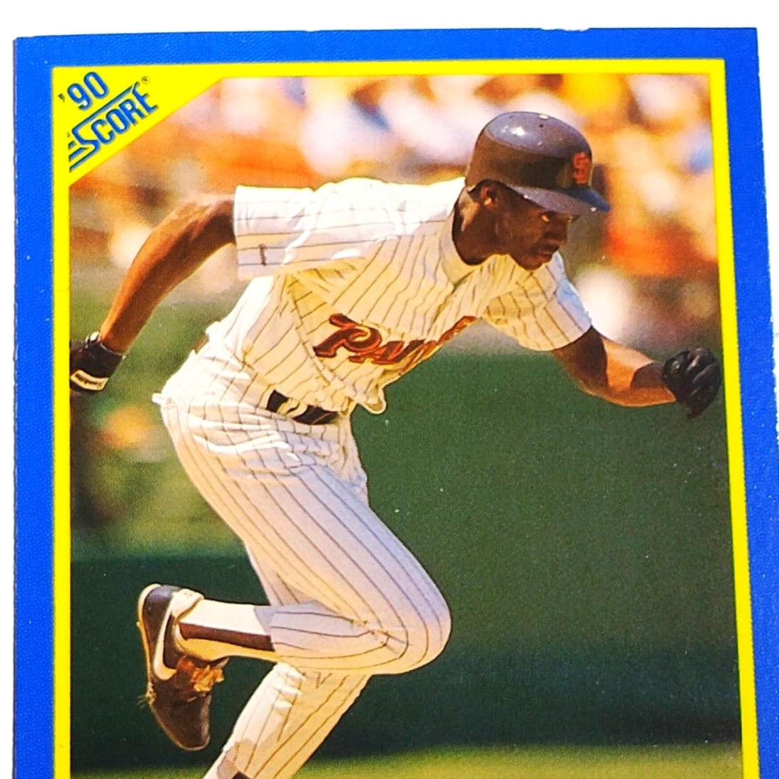 1990 Score Jerald Clark RC #660 San Diego Padres Outfielder Rookie Baseball EX