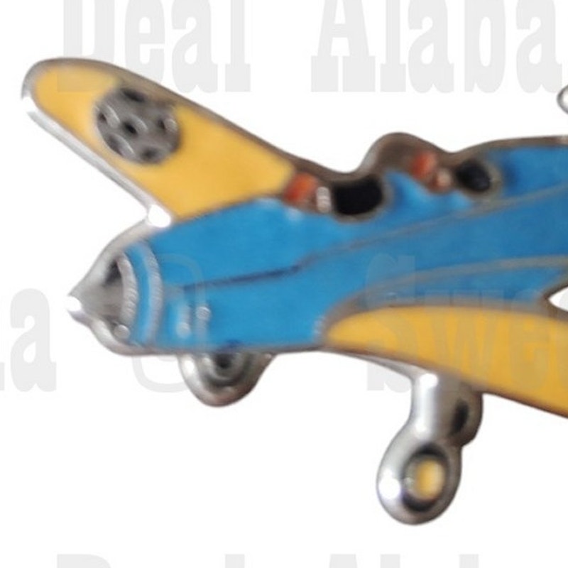 Fairchild PT-19 Aircraft, Collector's Hat, Lapel, Brooch Pin 1-1/4"W x 3/4"H