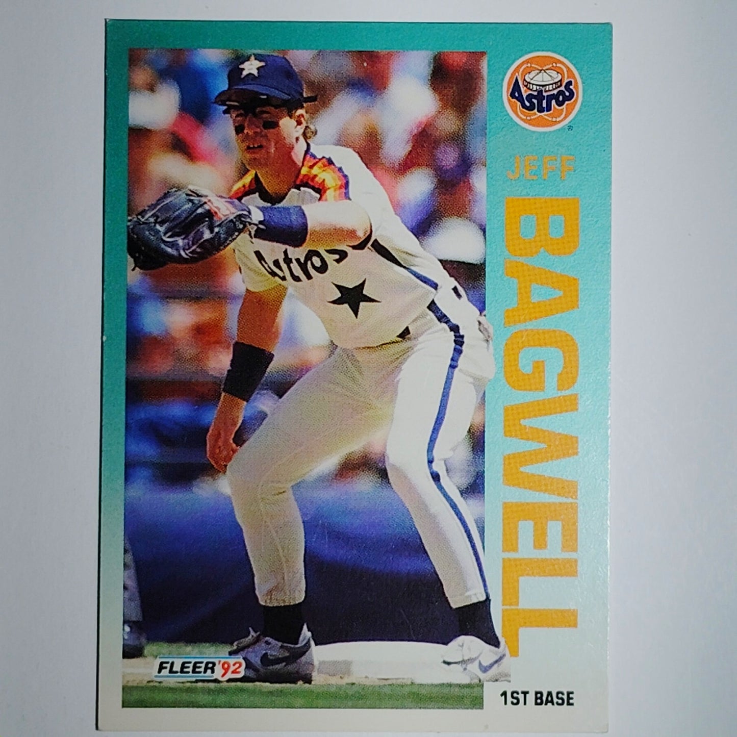 1992 Fleer Jeff Bagwell #425 Houston Astros HOF 1st Base VG/EX