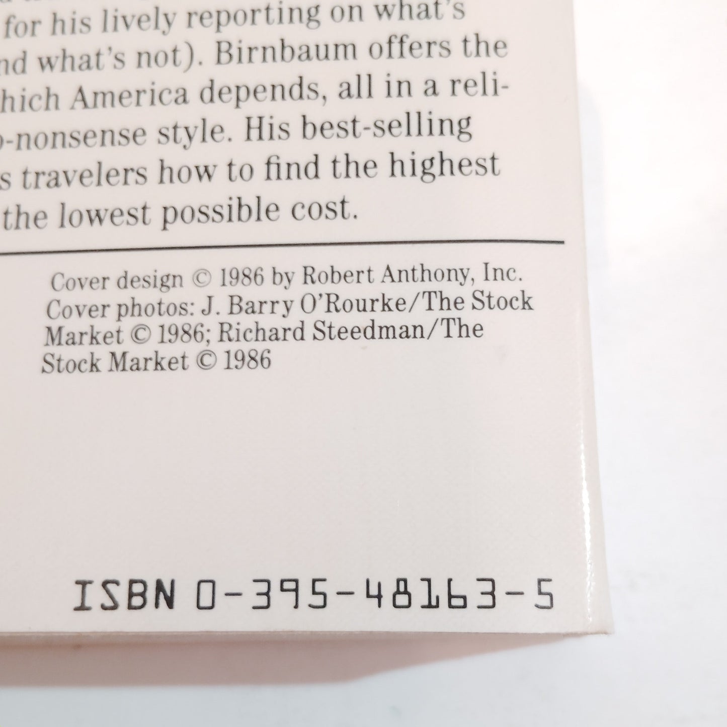 Birnbaum’s Caribbean Bermuda and the Bahamas 1989 Paperback Excellent Condition