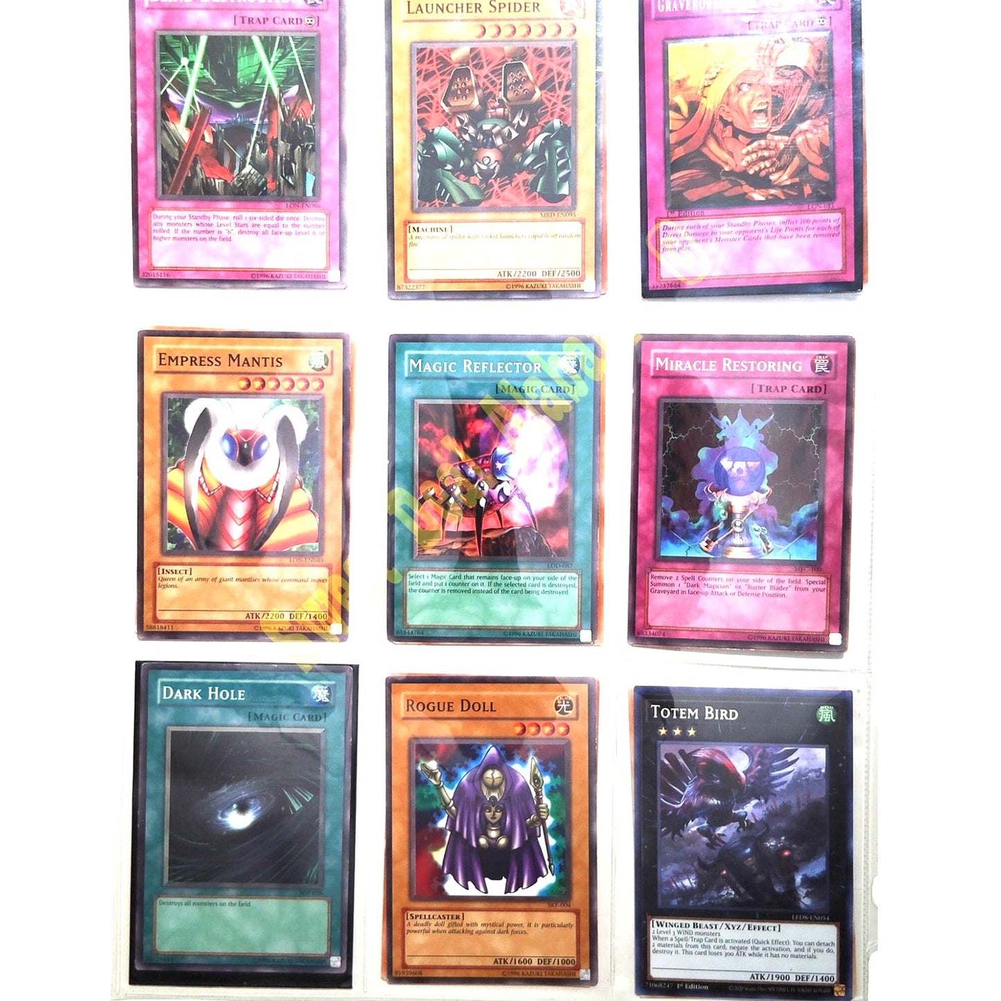 18 Random Yu-Gi-Oh! Cards Pictured, Excellent Condition, Actual Photos