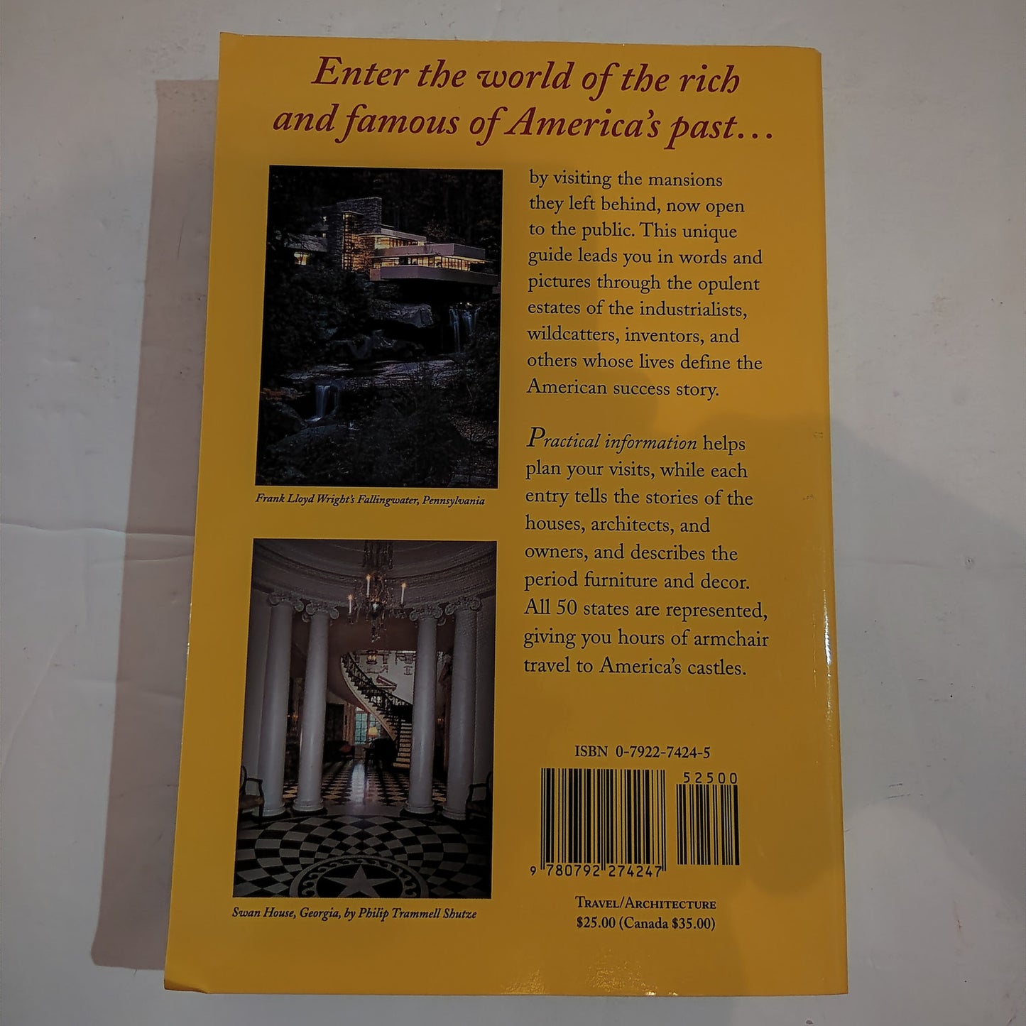 National Geographic Guide to America's Great Houses - Softcover, 1999 Edition
