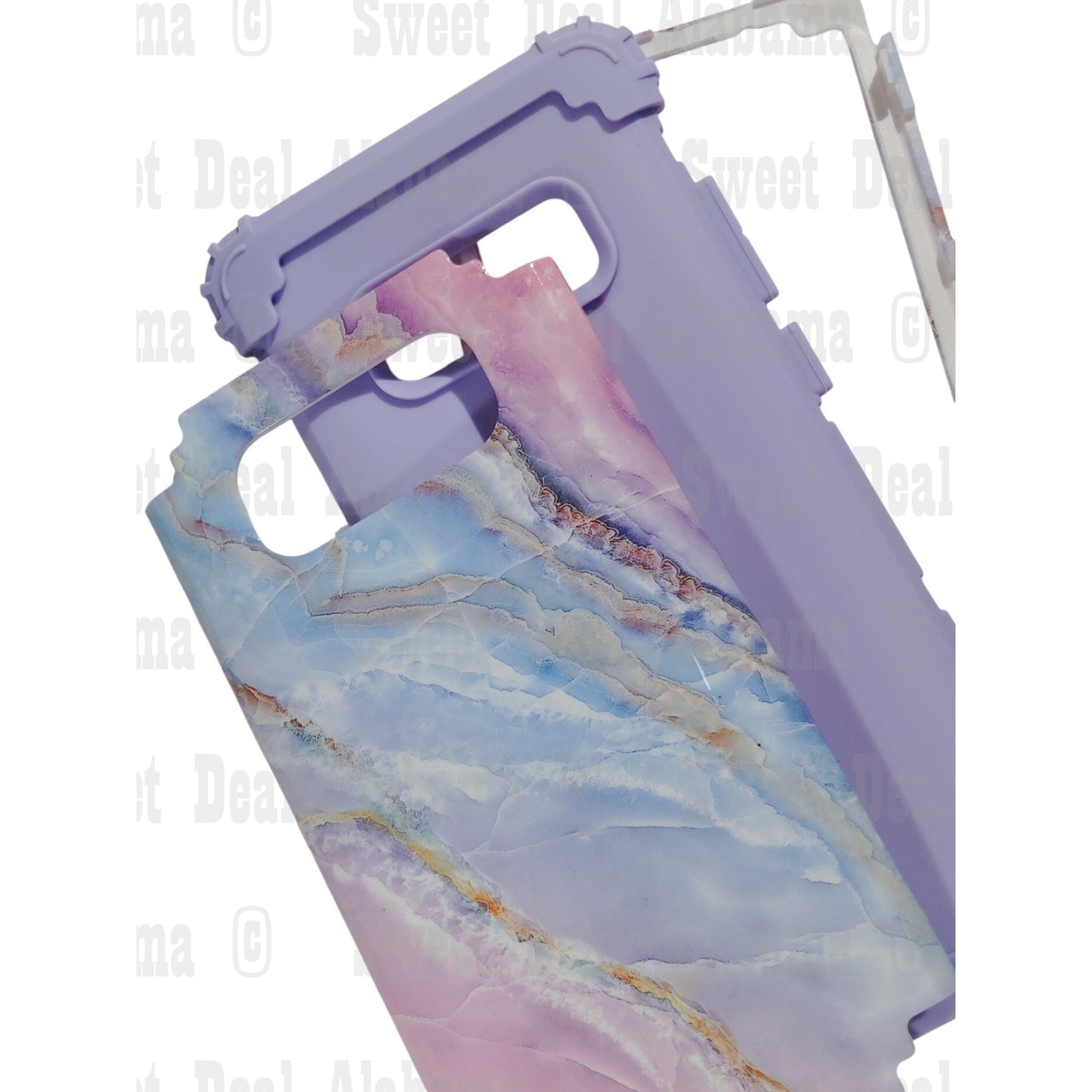 Pixiu Cellphone Case For Samsung Galaxy Note 8 Phone, Marbled Graphic Colors