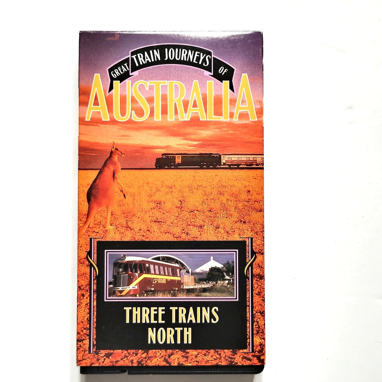 Great Train Journeys of Australia 5‑Tape VHS Boxed Set 1997 Travel Documentary