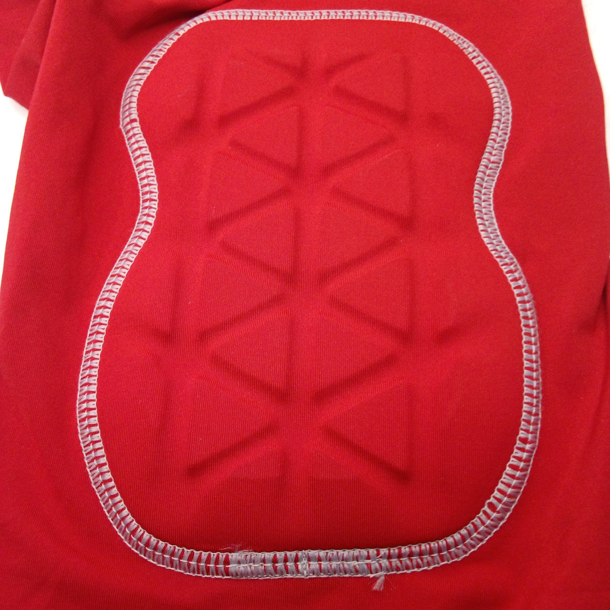 Adidas Climacool Red Padded Compression Knee Pad Sleeve XL Men's White Stitching