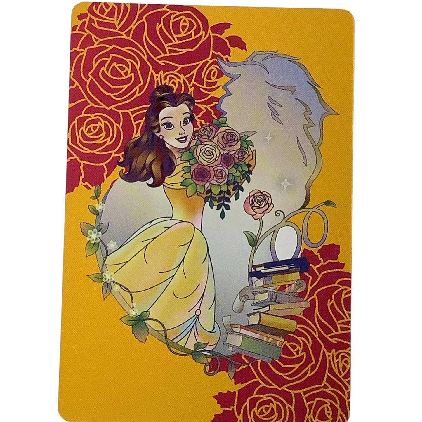 Disney Princess Belle Card, Disney 100th Anniversary Wonder Collectors Card