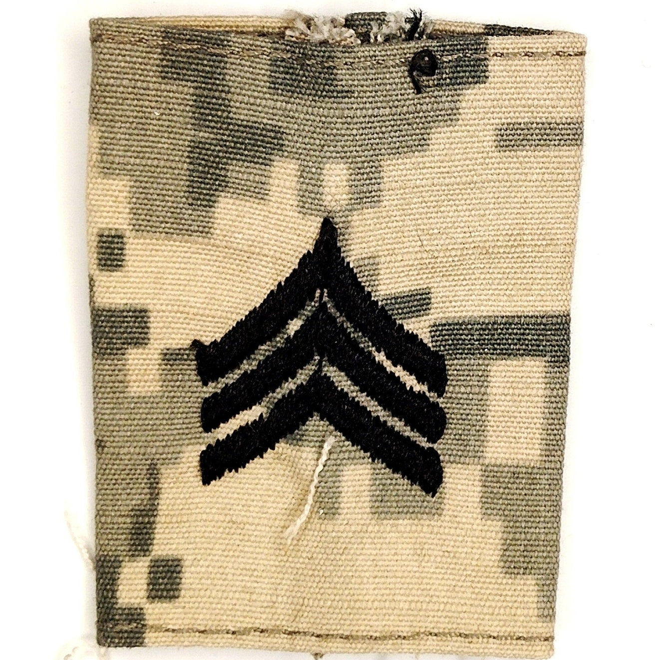 US Army Sergeant SGT E-5 ACU Digital ECWCS Parka Rank Slip-On Loop Insignia