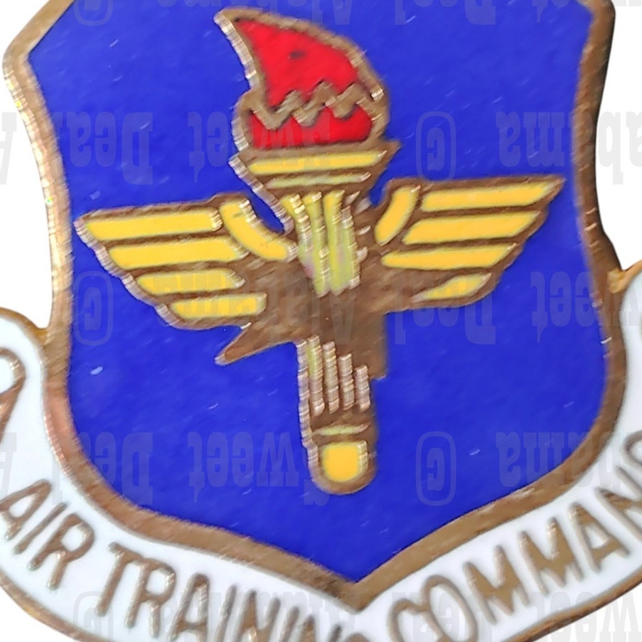 Air Training Command - Collector's Hat, Lapel or Tie Pin 1-1/8"H x 1-1/4"W