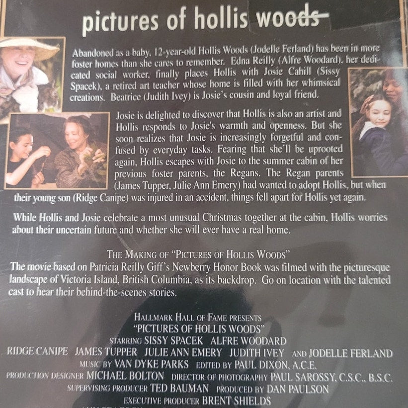 Pictures of Hollis Woods DVD 2007 Hallmark Gold Crown Collectors Edition Drama