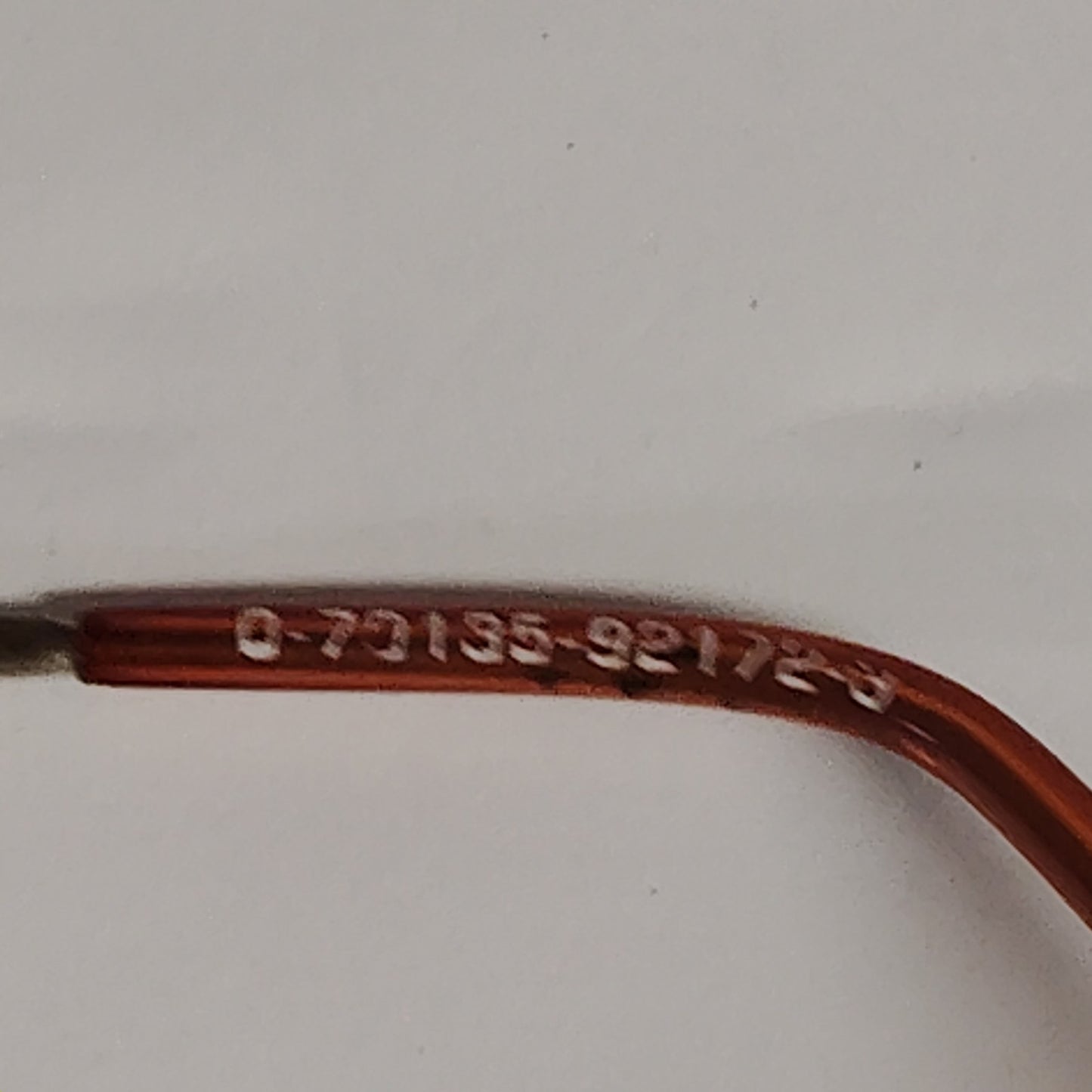 VTG Foster Grant Rimless Reading Glasses +3.00 HO0405 Oval Gold‑Tone Frame