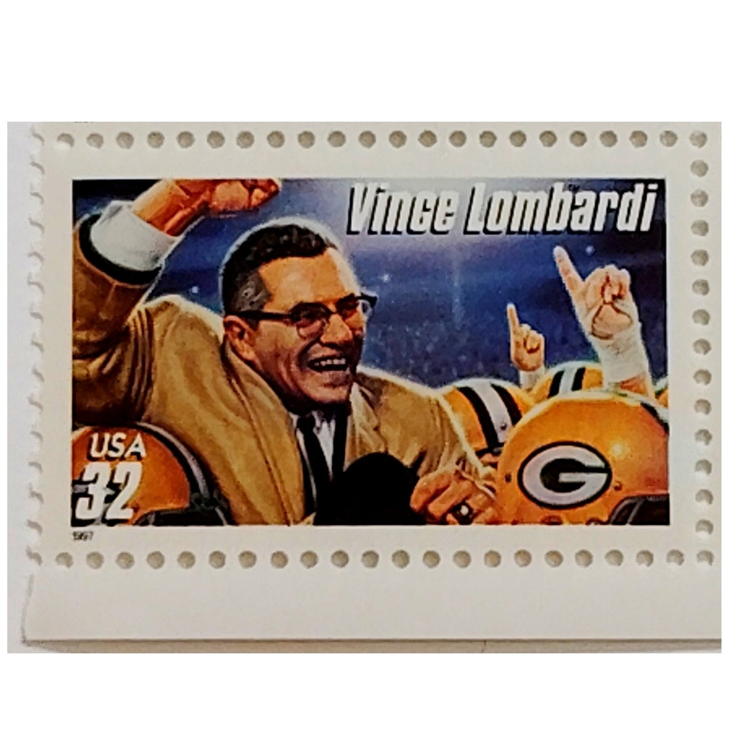 Block of 4 – 1996 USA 32¢ Legendary Football Coaches MNH Scott 3143–3146