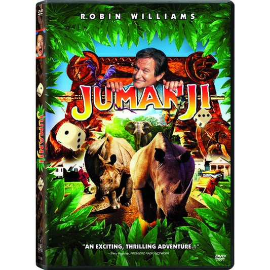 Jumanji DVD 1995 Special Edition Robin Williams Fantasy Adventure Family Movie