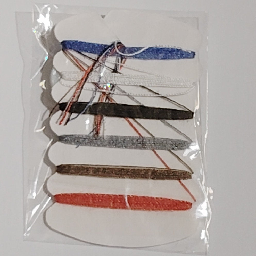 Buffalo Bills Sew‑On or Iron‑On Patch Set w/ Needle & Thread Kit NFL