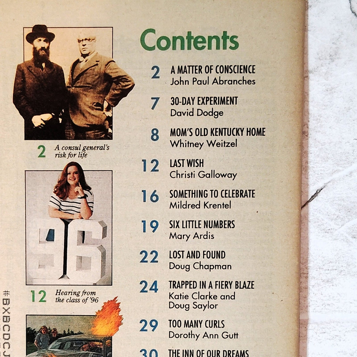 Guideposts Magazine June 1996 Young Writers Contest Issue Vintage Back Issue