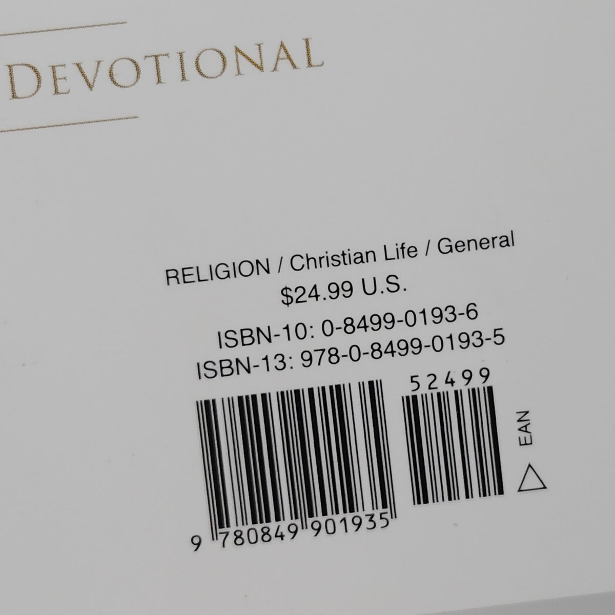 Max Lucado's 3:16 The Numbers of Hope - 2007 Thomas Nelson Hardcover