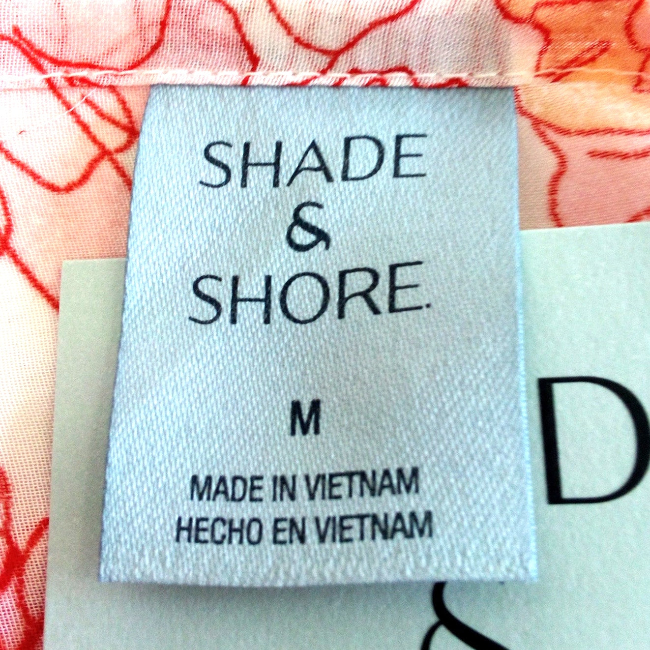Shade & Shore Floral Print Chiffon Sarong Cover‑Up Pink M (8-10)