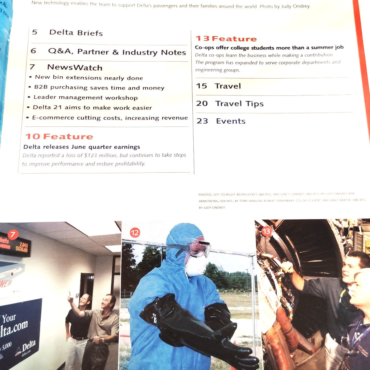 Delta News Digest Magazine - July 30, 2001 - Emergency! Technology Edition